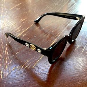GUCCI Round Frame Acetate Glasses with Star